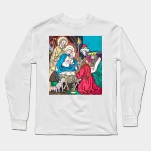 birth of Jesus Christ Long Sleeve T-Shirt